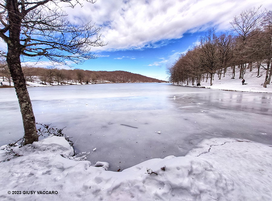 Lago Maulazzo ghiacciato